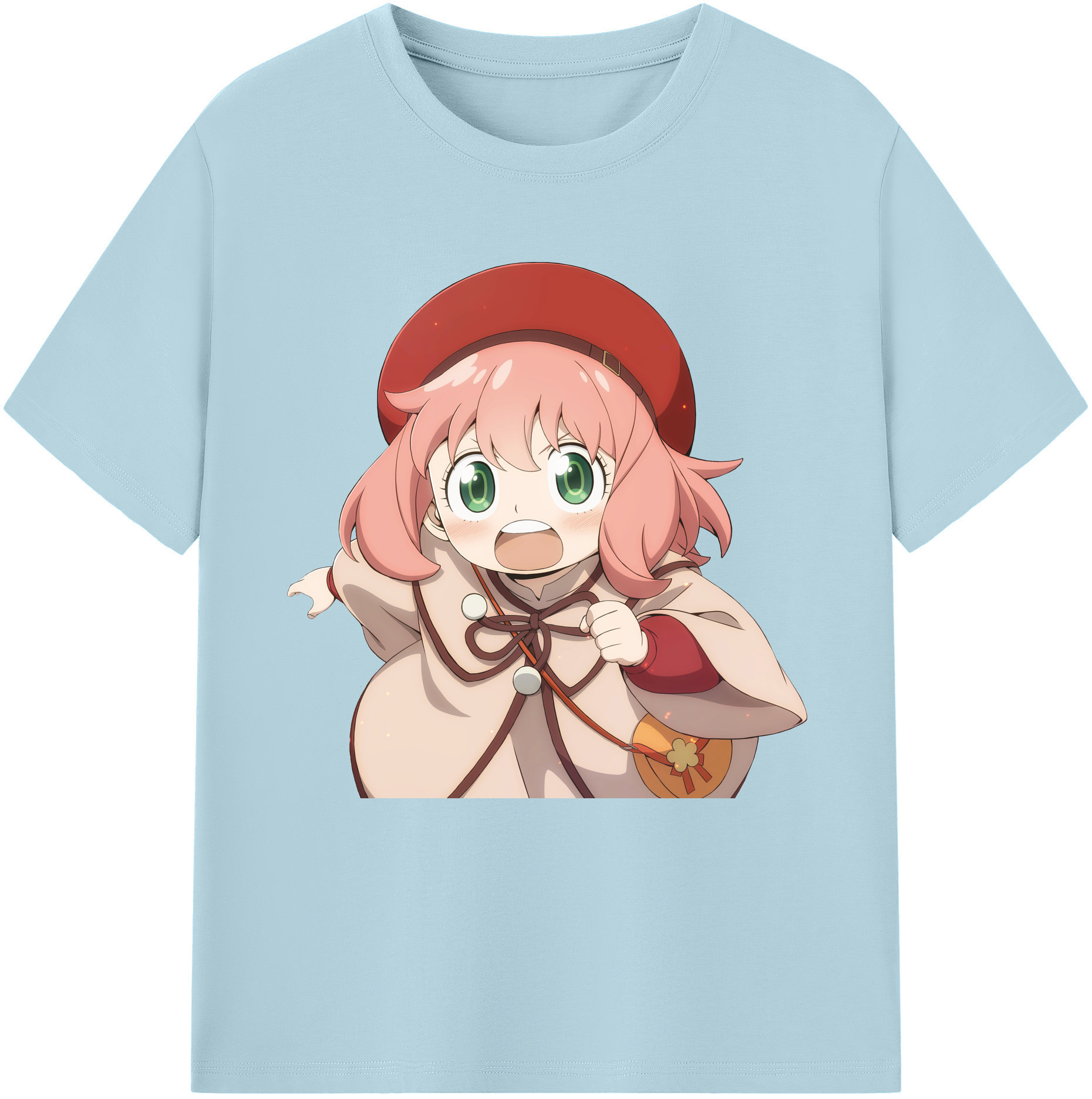 （画像用） SPY×FAMILY间谍家家酒 綿100％半袖Tシャツ（フロントプリント）